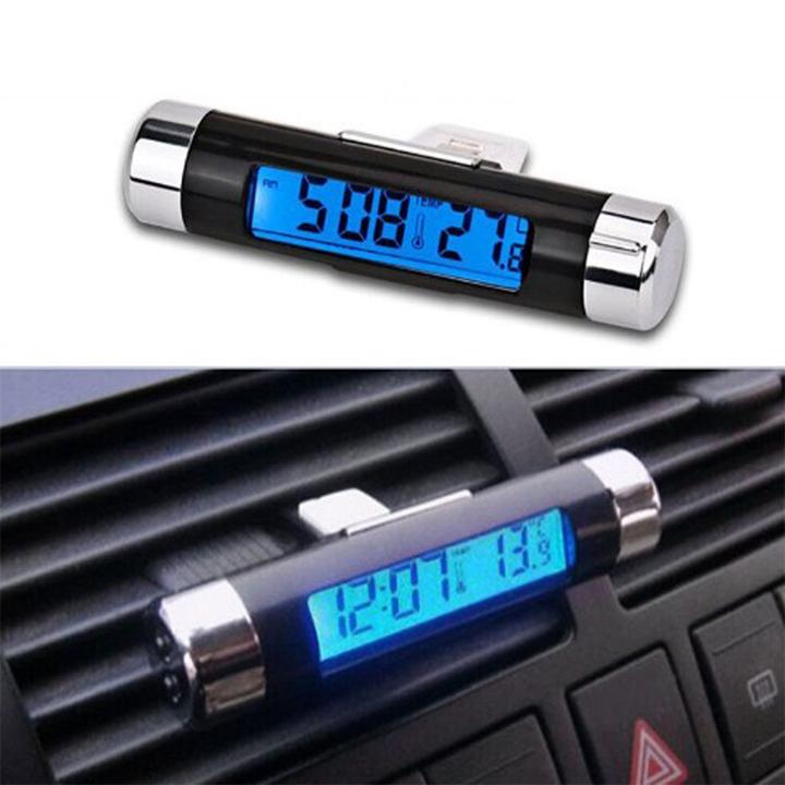 Đồng Hồ Nhiệt Kế Kẹp Cửa Gió điều hòa ô tô