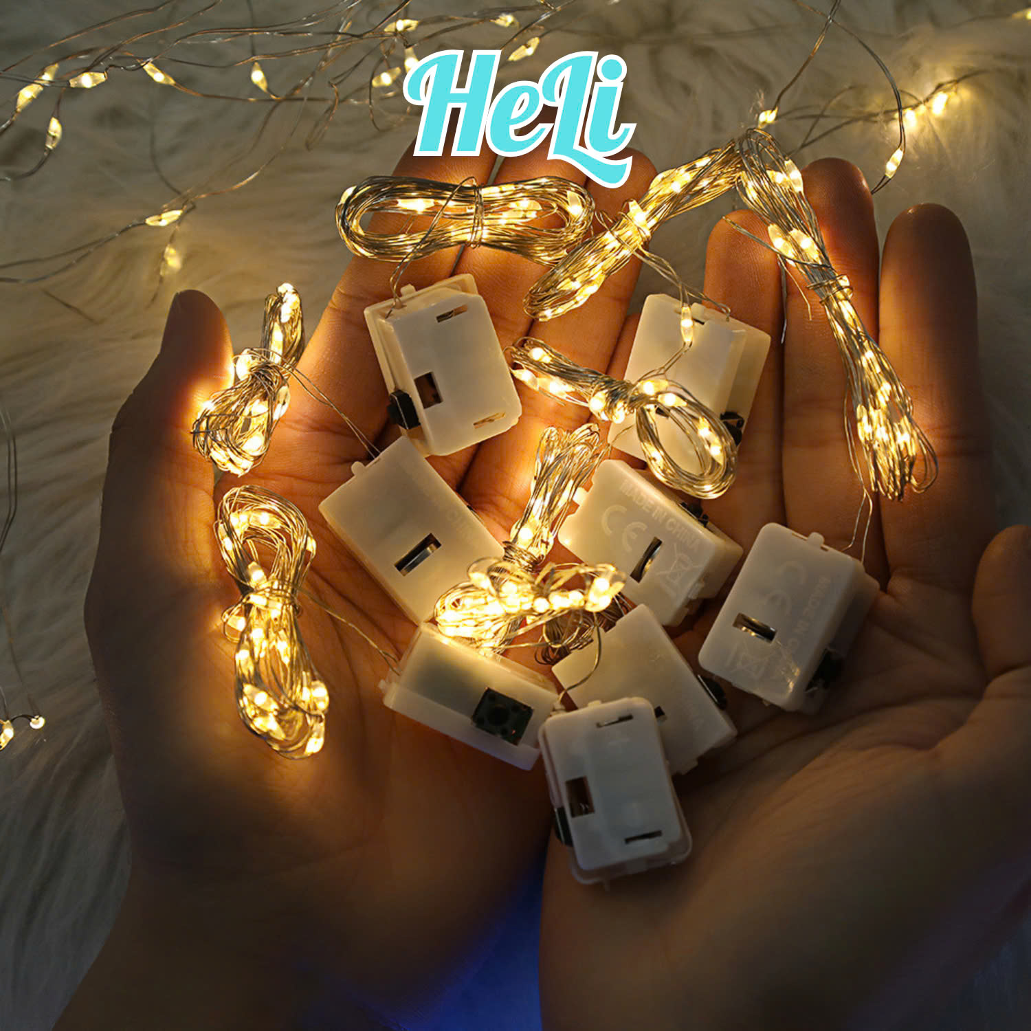 DÂY ĐÈN LED 3 CHẾ ĐỘ TRANG TRÍ, ĐÈN ĐOM ĐÓM CÓ SẴN PIN 1M, 2M, 3M