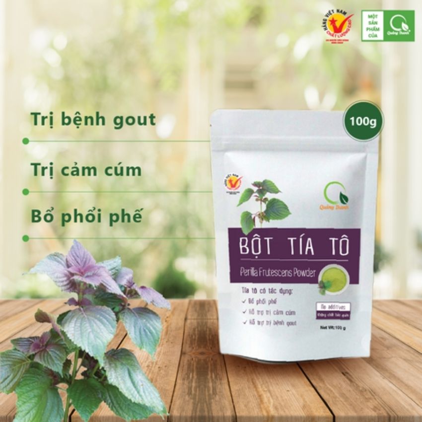 [BÁN CHẠY NHẤT] - BỘT TÍA TÔ QUẢNG THANH 100 gram - TẠM BIỆT BỆNH GOUT