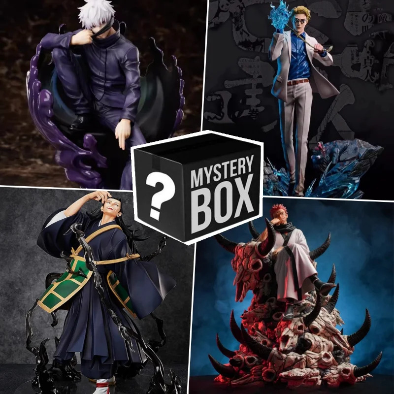 Jujutsu Kaisen Mystery  30cm Anime Mystery Figures Surprise  Okkotsu Yuta Yuji Gojo Satori Megumi  Blind  Kid Gift