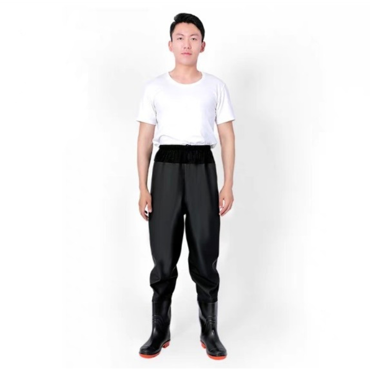 Quần ủng lội nước loại dày kèm miếng vá dự phòng size từ 36 đến 47