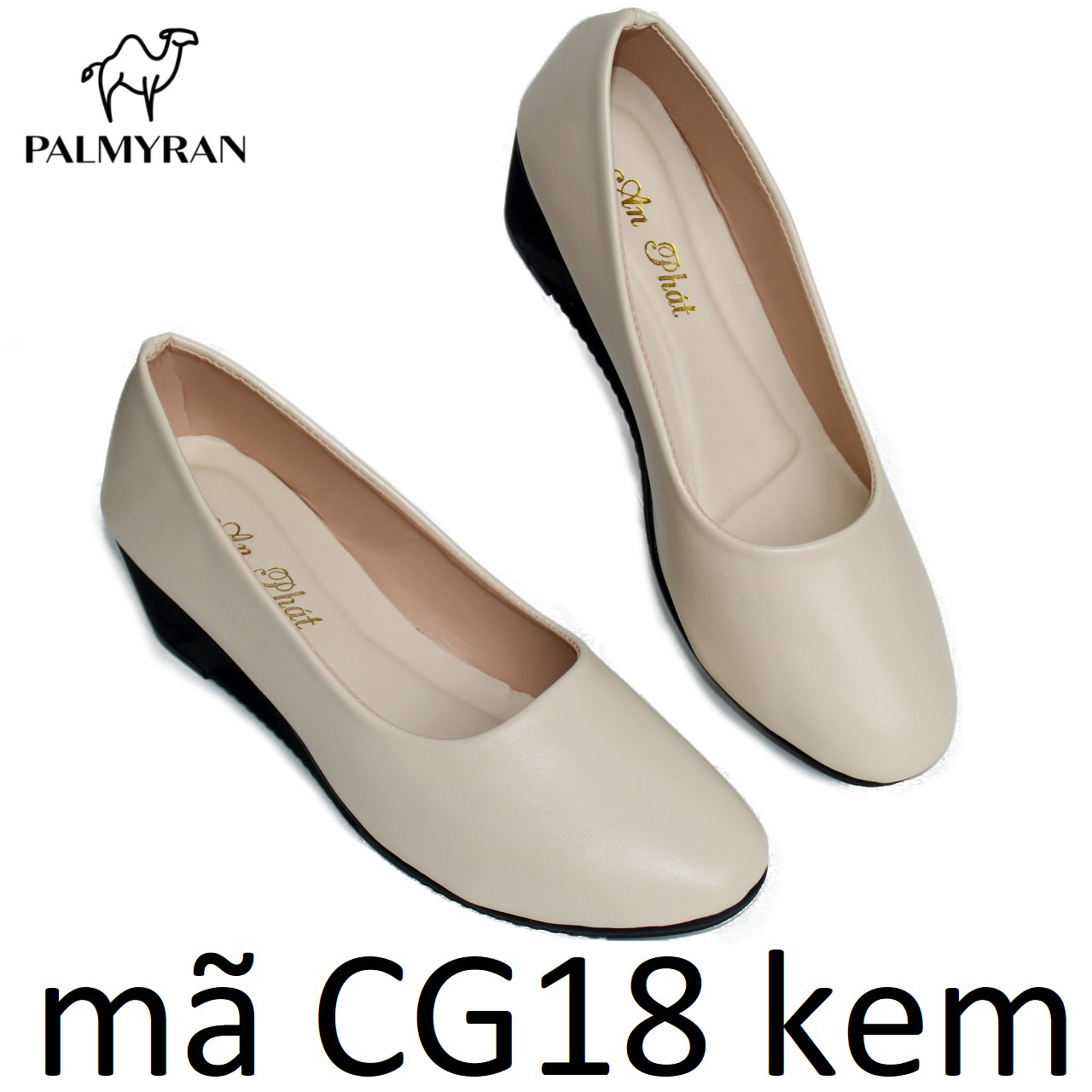 Giày nữ cao gót 5cm đề xuồng da sịn thật cao cấp mã CG18