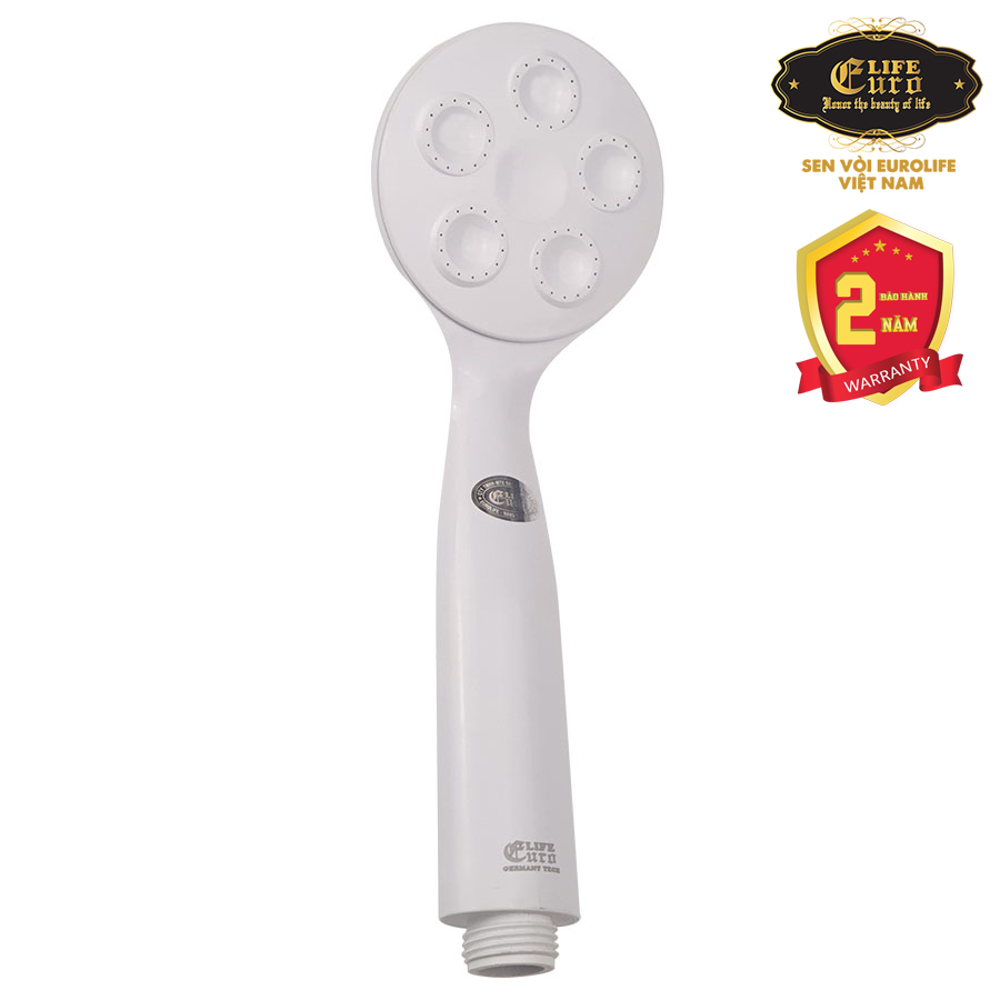 Tay sen siêu tăng áp nhựa ABS trắng Eurolife EL-H116 - Giới hạn 5 sản phẩm/khách hàng