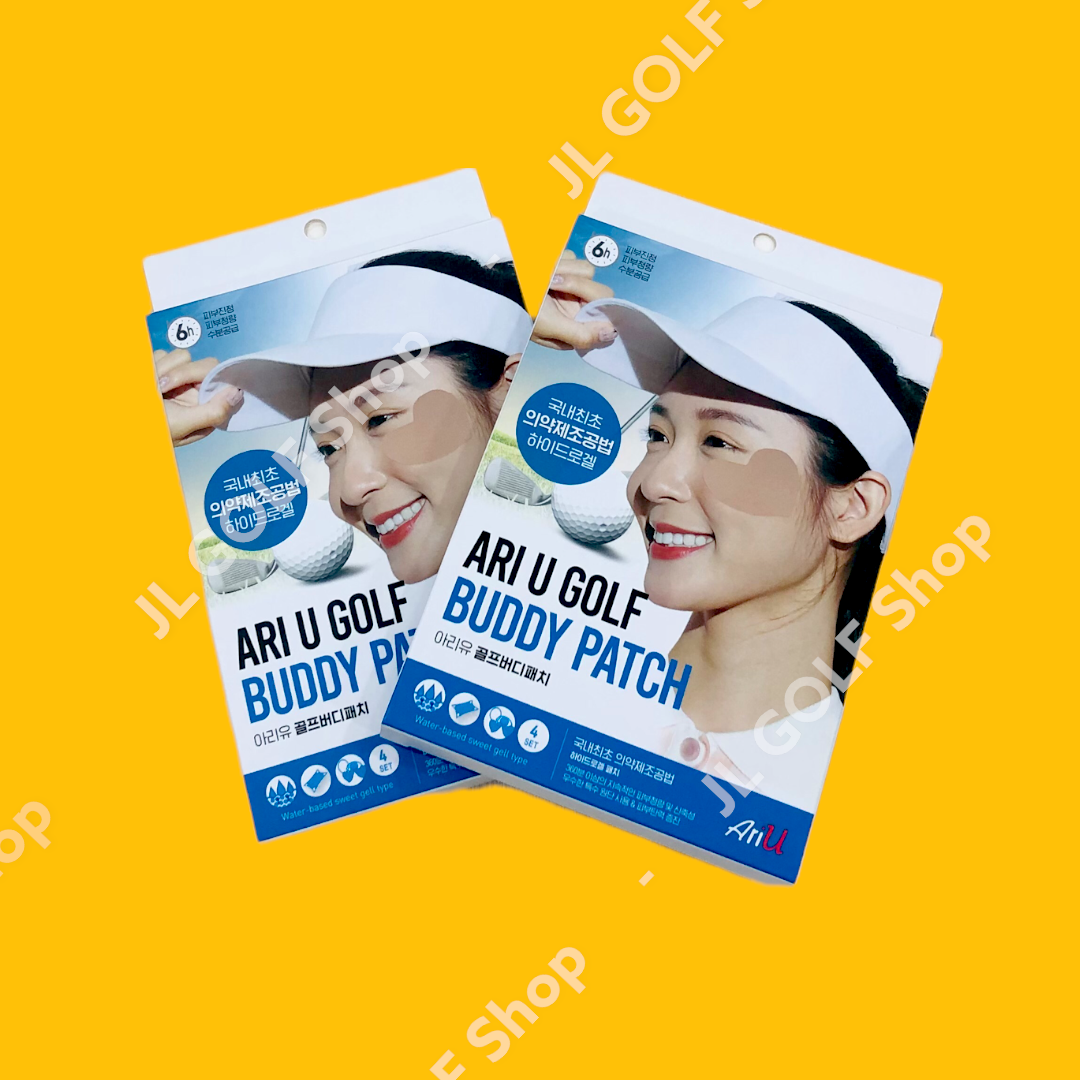 Mặt nạ golf ari u buddy patch, mặt nạ thể thao golf nhập khẩu hàn quốc chính hãng