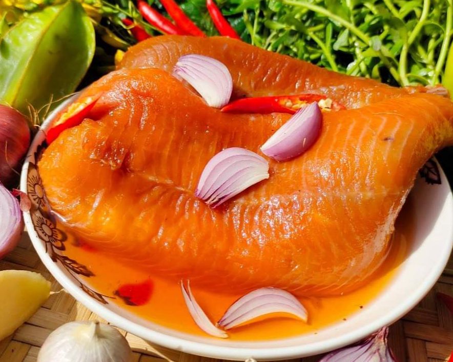 Mắm cá lóc phi lê miếng to thịt nhiều vị vừa ăn chưng mắm thơm ngon