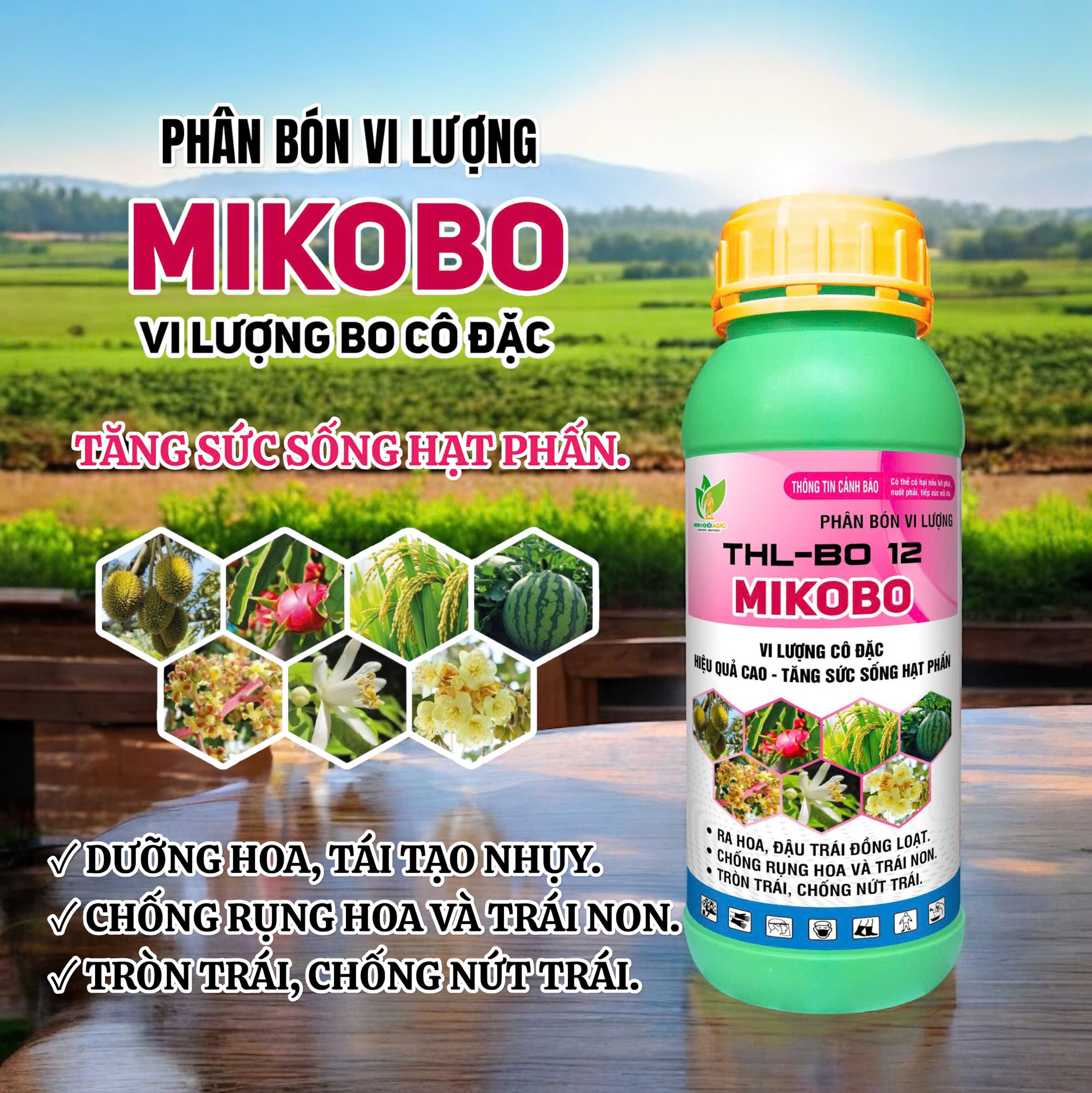 Phân bón vi lượng Mikobo