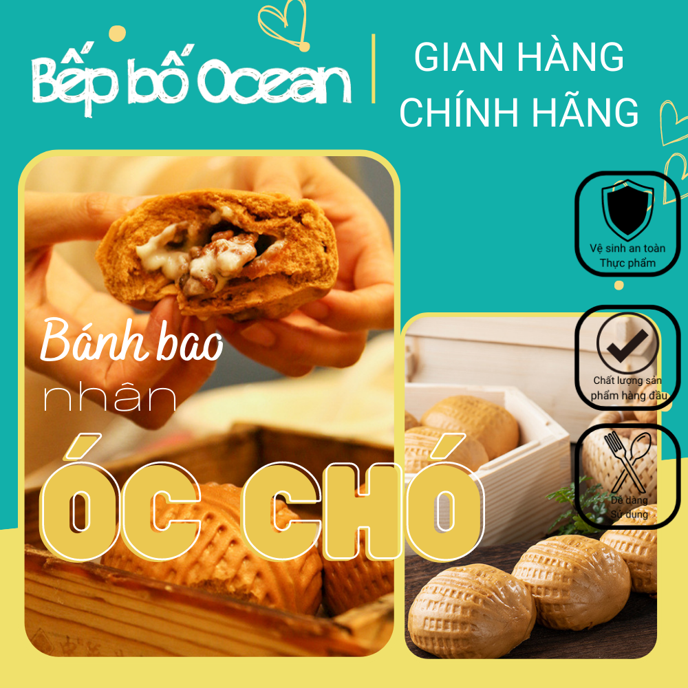 Bánh bao nhân Óc chó |Tốt cho sức khỏe