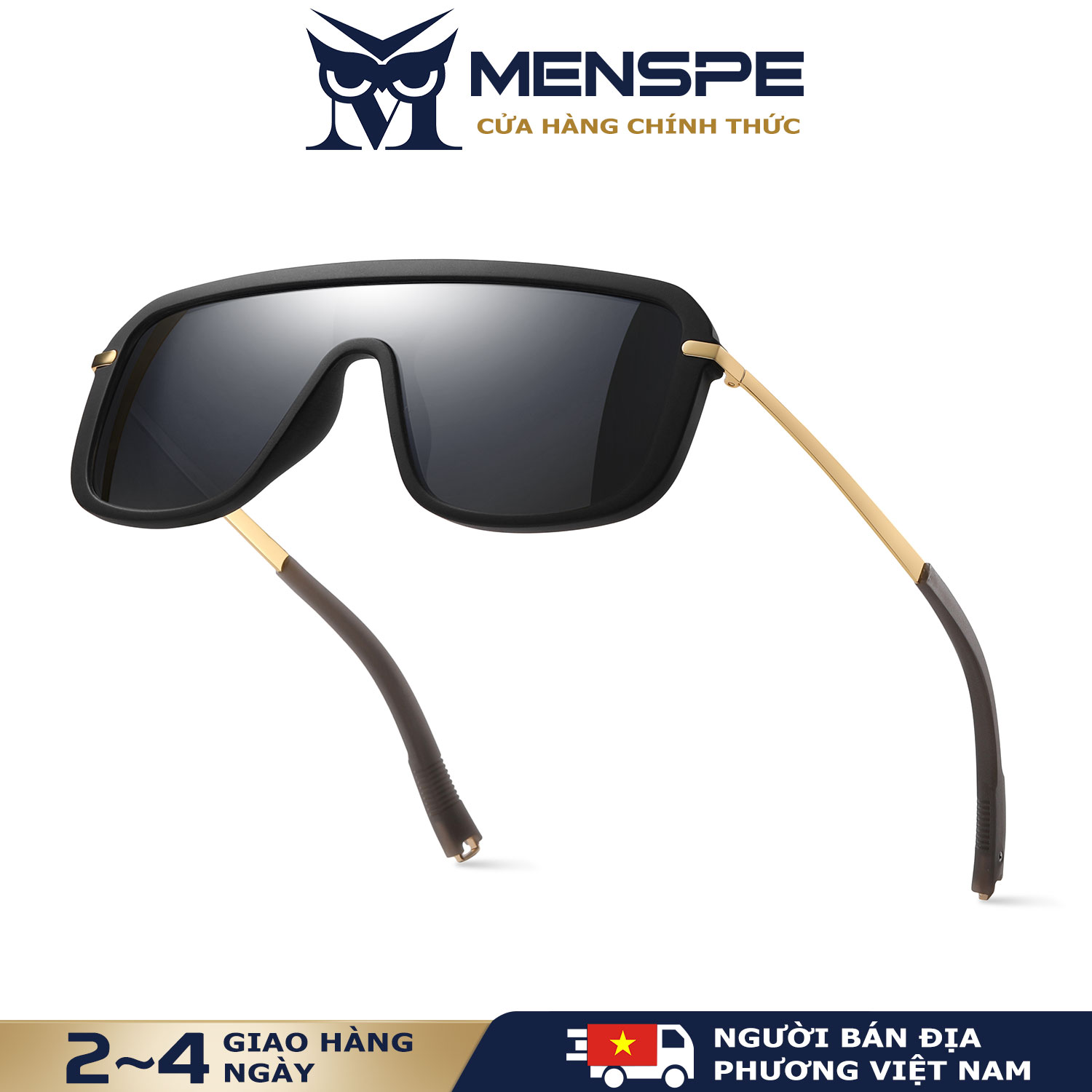 MENSPE Kính râm Lái xe Kính phân cực Kính thể thao ngoài trời UV400 Trọng lượng nhẹ Sạch tầm nhìn Kính râm Kính đi xe đạp Chạy bộ
