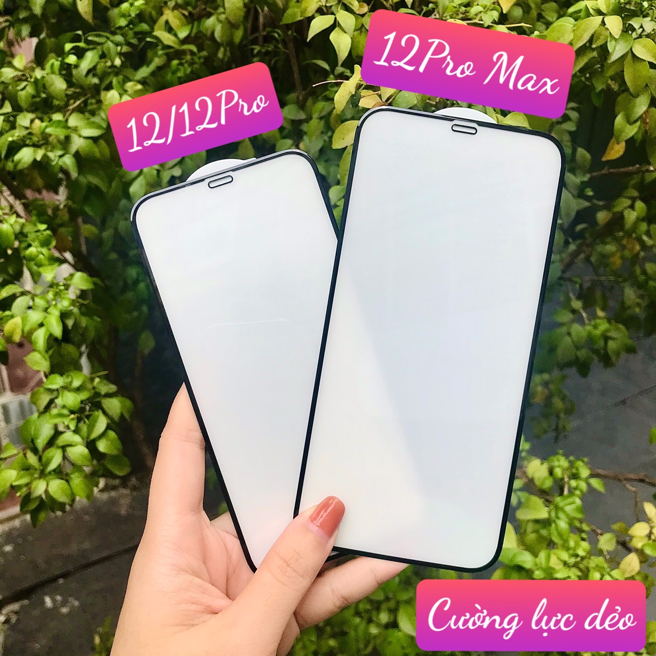 Cường lực dẻo full màn hình iPhone 12/12Pro/12Promax