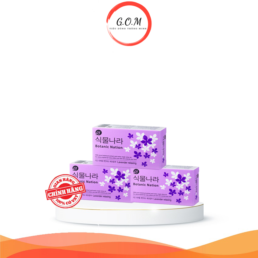 Xà phòng dưỡng da hữu cơ riceday hương oải hương 2022 gom