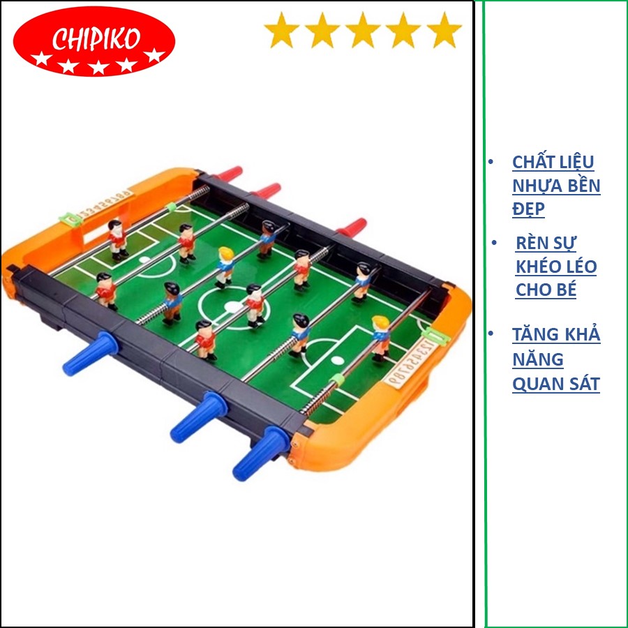 Đồ chơi bàn bi lắc bóng đá bằng nhựa cao cấp cho bé - bàn bi lắc nhựa 6 tay cầm - bàn bóng đá mini