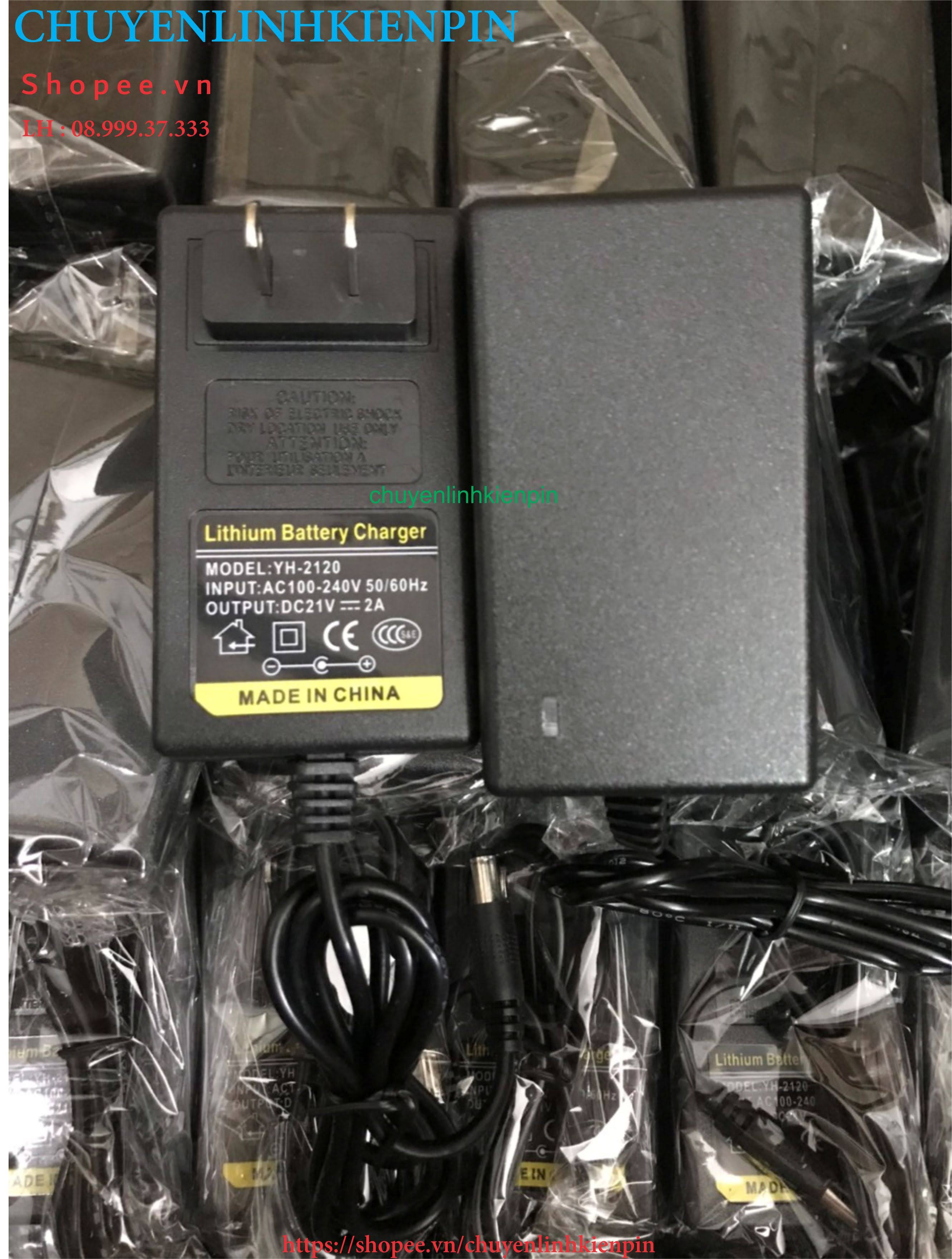 Sạc lion 5s 21v 2a tự ngắt khi đầy