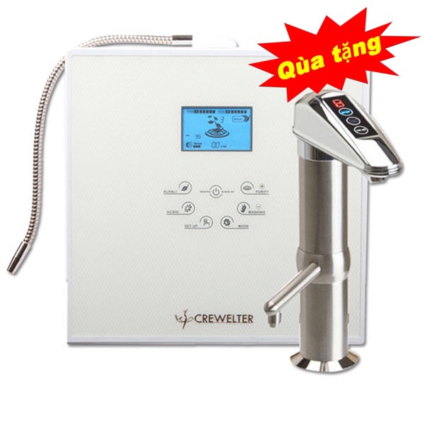 Máy lọc nước điện giải crewelter 9