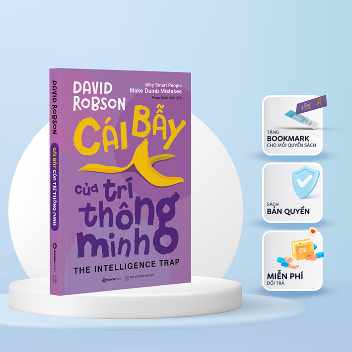 Sách - Cái bẫy của trí thông minh - Tác giả David Robson