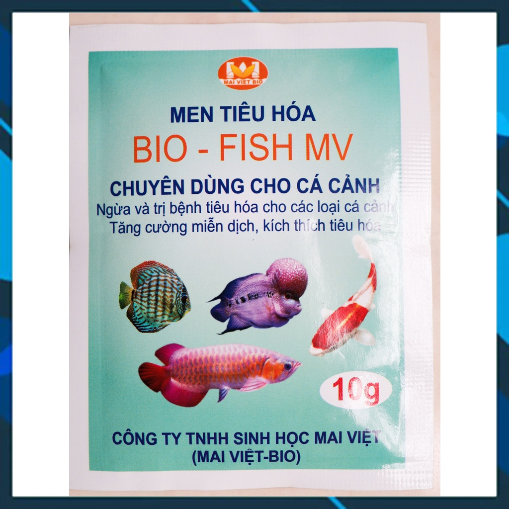 Men tiêu hóa Mai Việt , men tiêu hóa cho cá cảnh