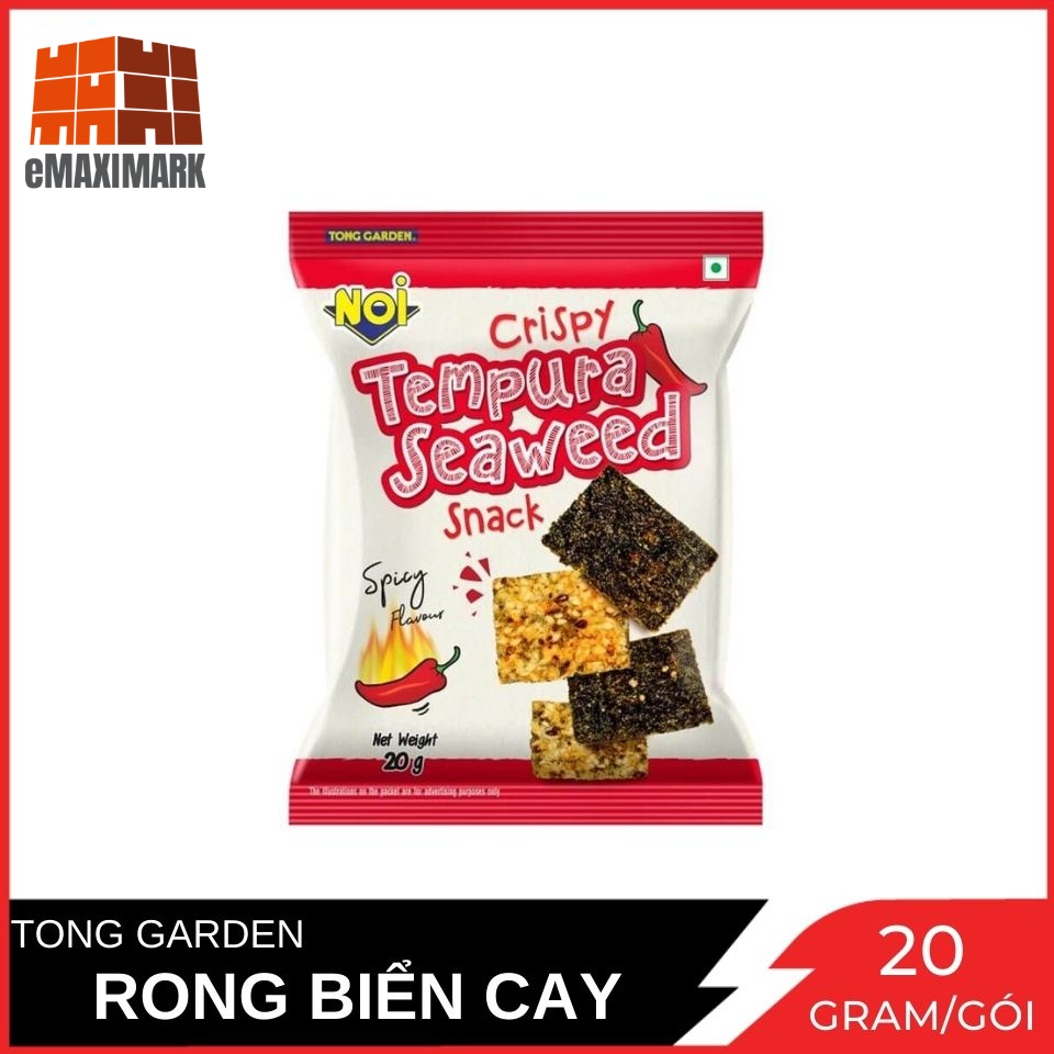 Snack rong biển vị cay gói 20 gram