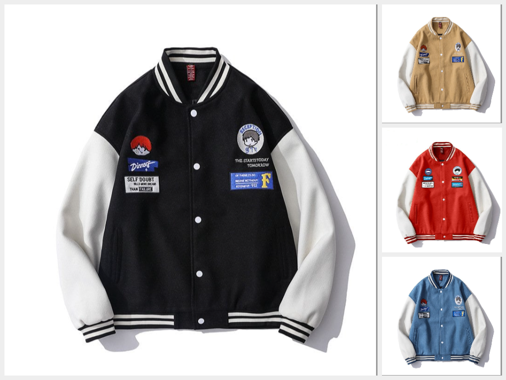 Varsity Bomber Jacket - Varsity V1 FULL SIZE NAM NỮ - Áo Khoác Nỉ Việt Nam