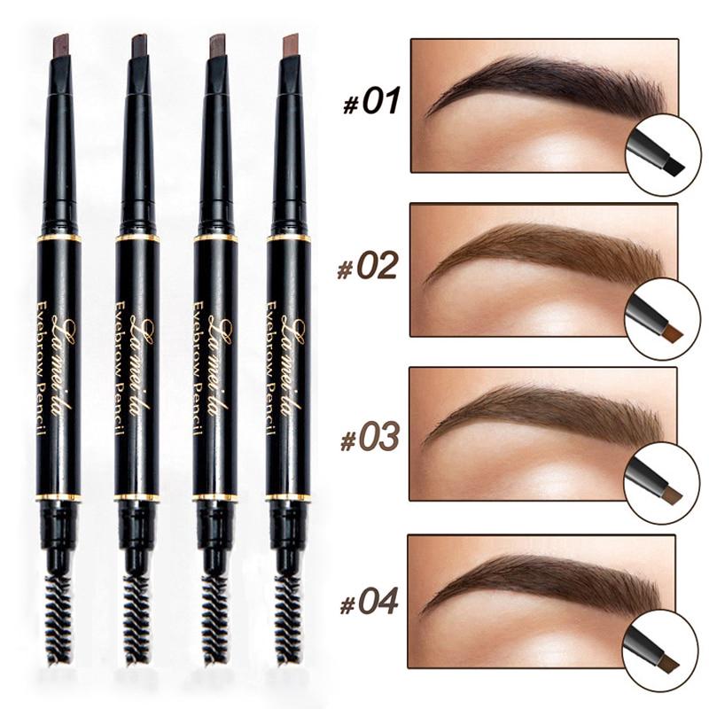 Chì Kẻ Mày Double Effect Lameila 02 đầu không thấm nước 4.9