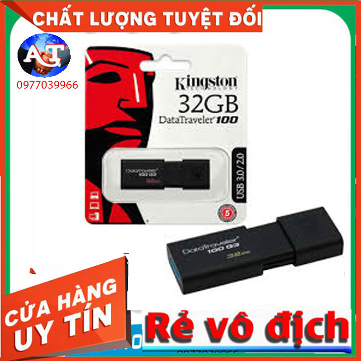 [TRỢ GIA] USB Kingston 32GB 3.0 DT100G3