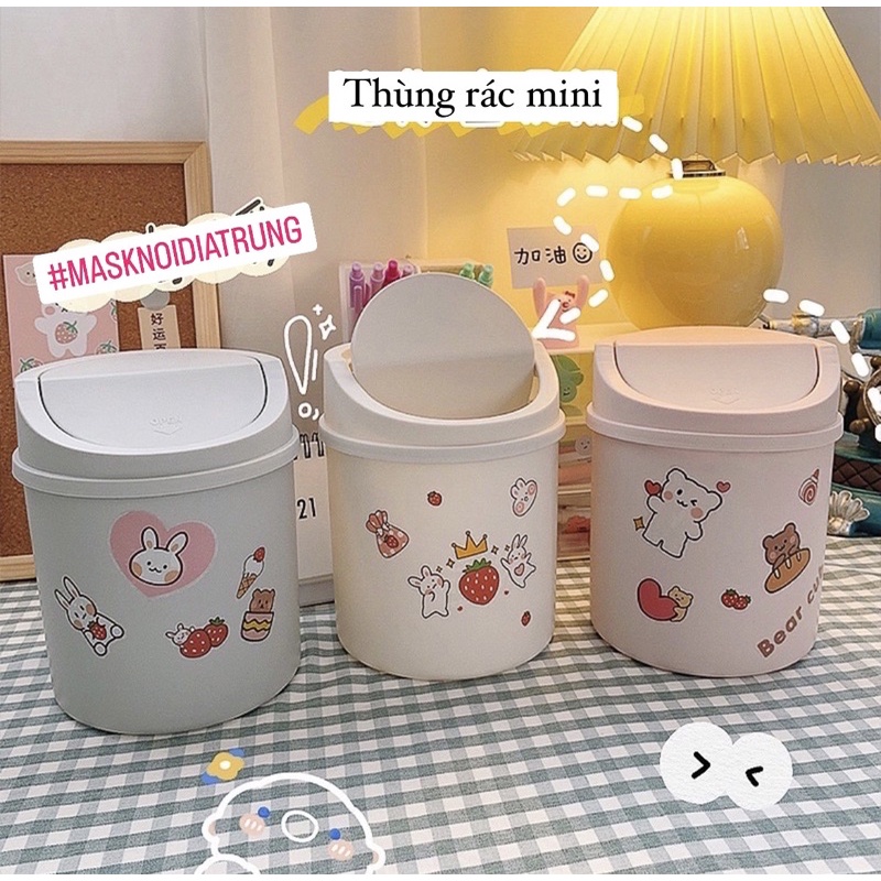 Thùng Rác Mini