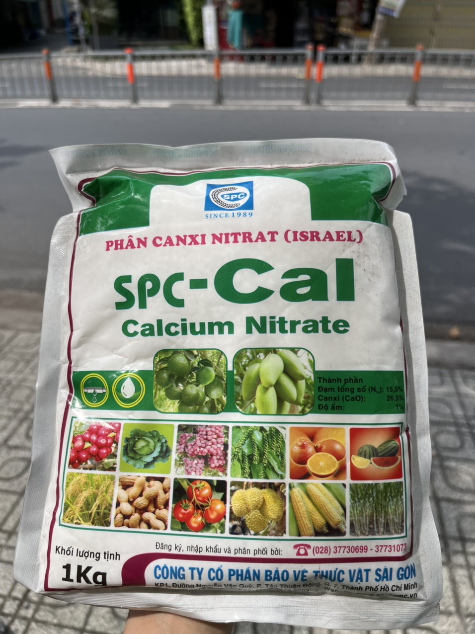 Phân Canxi Nitrat Haifa gói 1kg