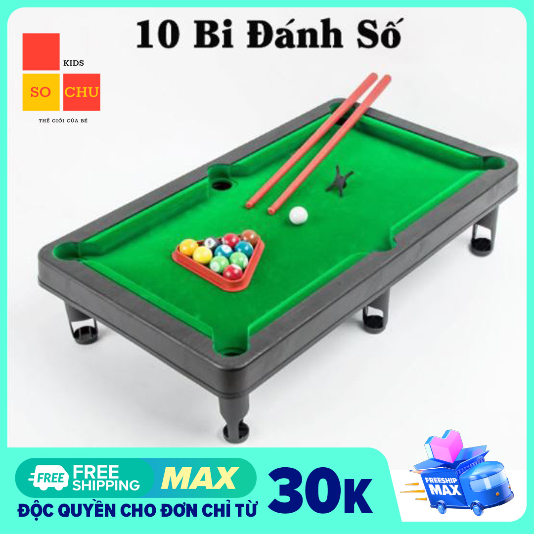 Bộ bàn bi-a mini cho trẻ em bóng bi-a mini trò chơi bi-a, trò chơi tương tác trò chơi giáo dục giữa cha mẹ và con cái tại nhà tiệc tùng cho trẻ em quà tặng- sochu kids