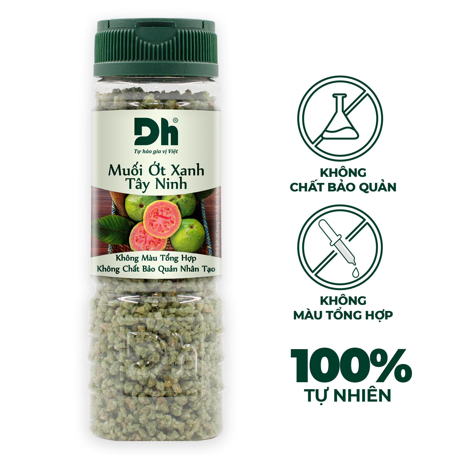 Muối ớt xanh tây ninh 120gr dh foods