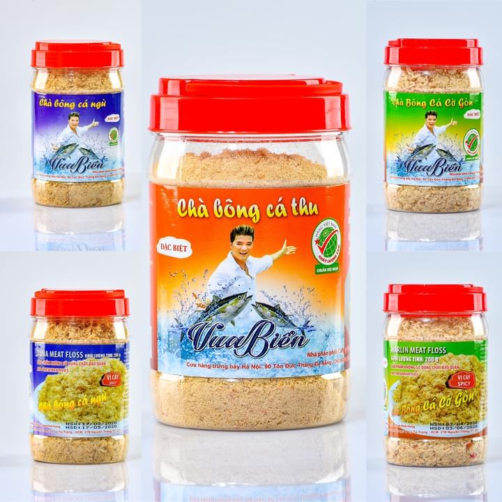 Chà bông cá thu -loại 200 gr
