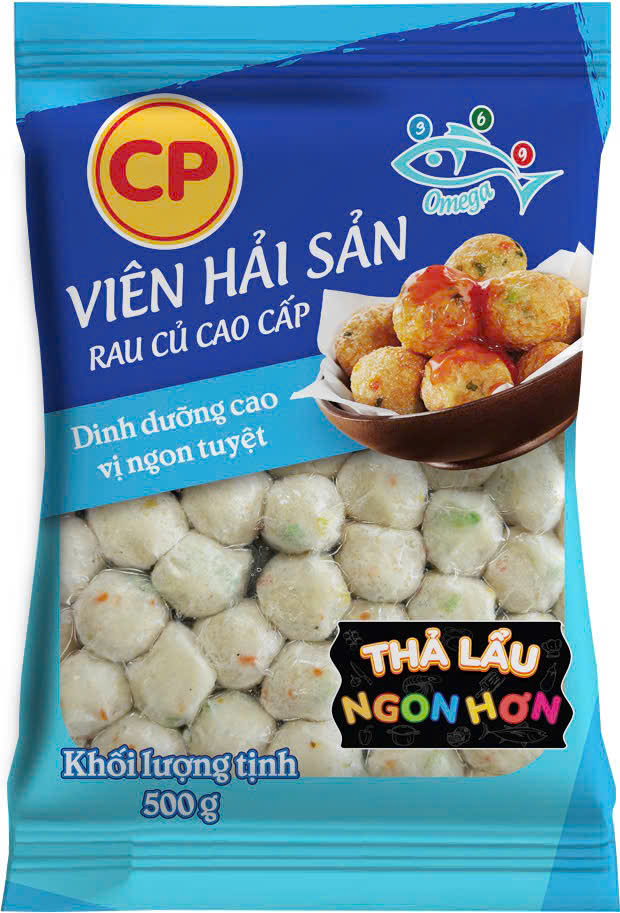 Viên Hải sản rau củ cao cấp