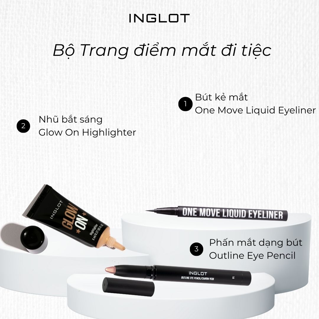 [SE2] Bộ trang điểm mắt đi tiệc INGLOT