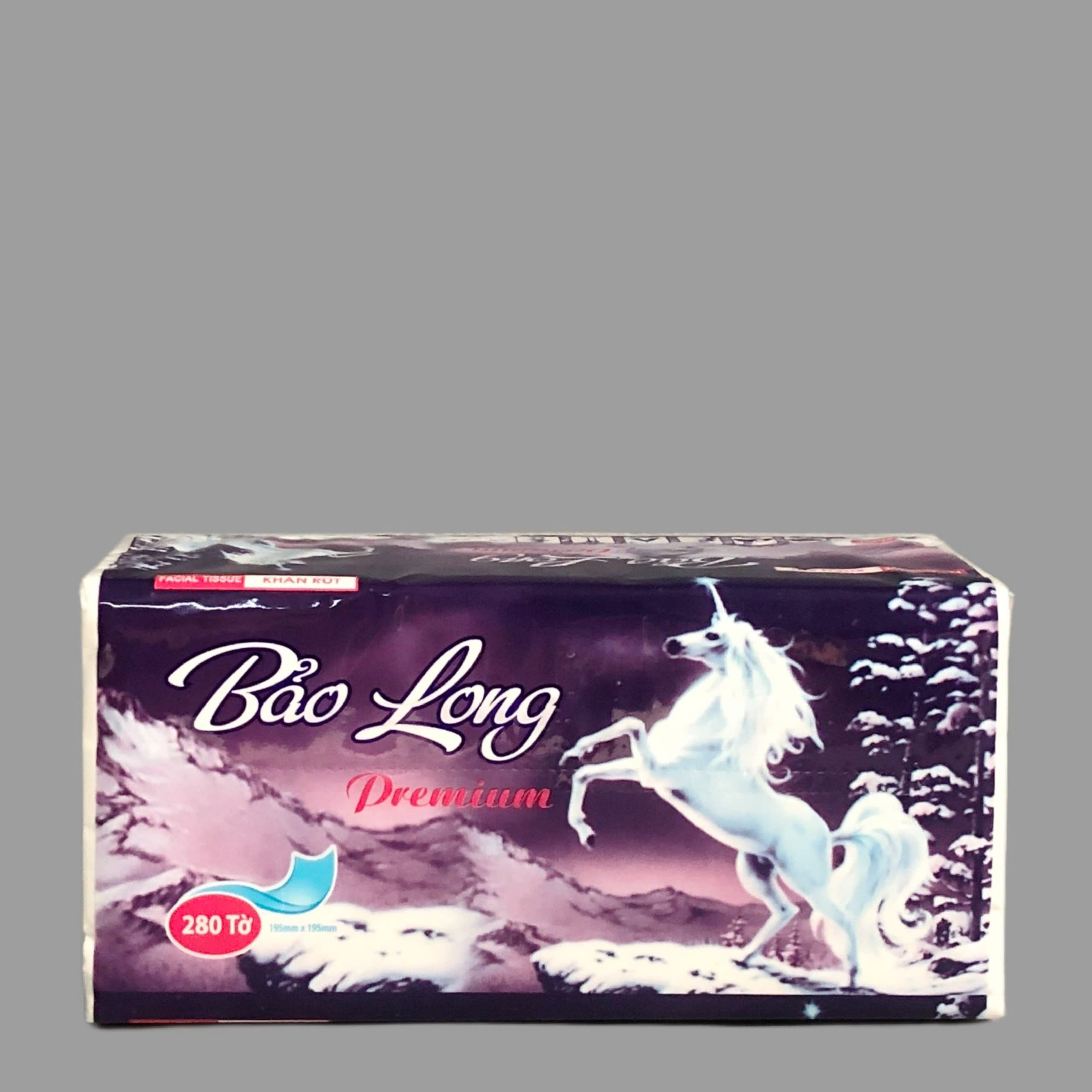 Khăn ăn rút - giấy vuông để bàn 280tờ Bảo Long