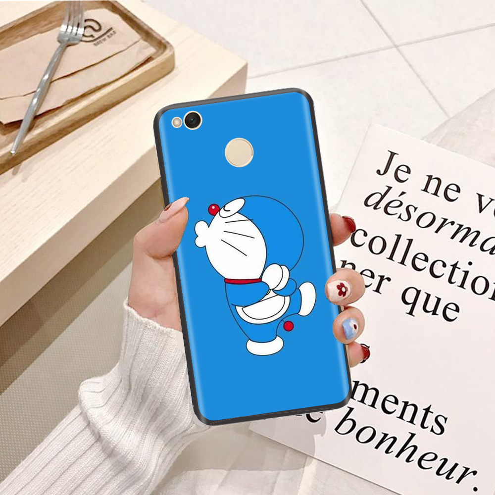 [HCM]Ốp lưng điện thoại Xiaomi Mi A2 / Mi Max / Mi Max 2 / Redmi 4X / Redmi 5 viền dẻo TPU BST Doremon Nhảy Múa