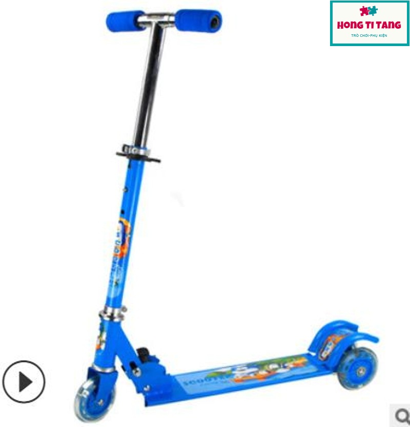 Xe đẩy thể thao scooter - Xe trượt scooter 3, chất lượng tốt, An toàn cho bé - Thiết kế chắc chắn; có thể gấp gọn để mang đi chơi, xe đẩy một chân, ĐỒ CHƠI XE TRƯỢT SCOOTER GẤP GỌN , Xe truot gap gon, Xe day