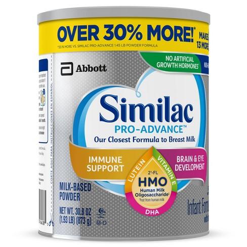 Similac pro advance non hmo mỹ lon 873g cho bé 0-12 tháng