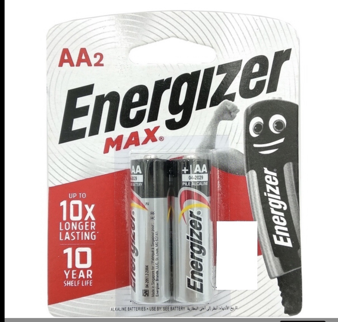 Pin 3a energizer max 1.5v chính hãng loại 1 -2 cục /vỹ