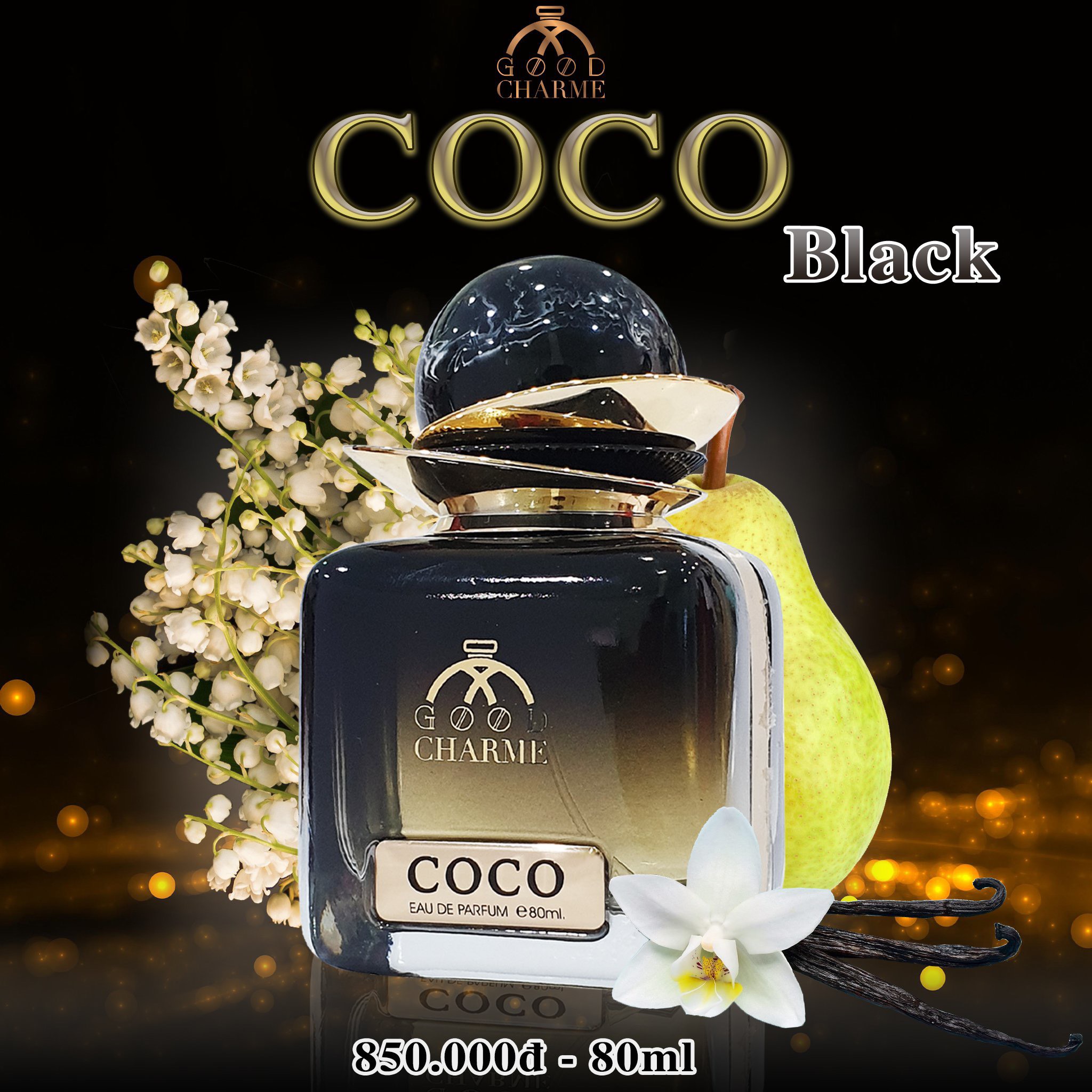 Nước hoa coco đen chính hãng