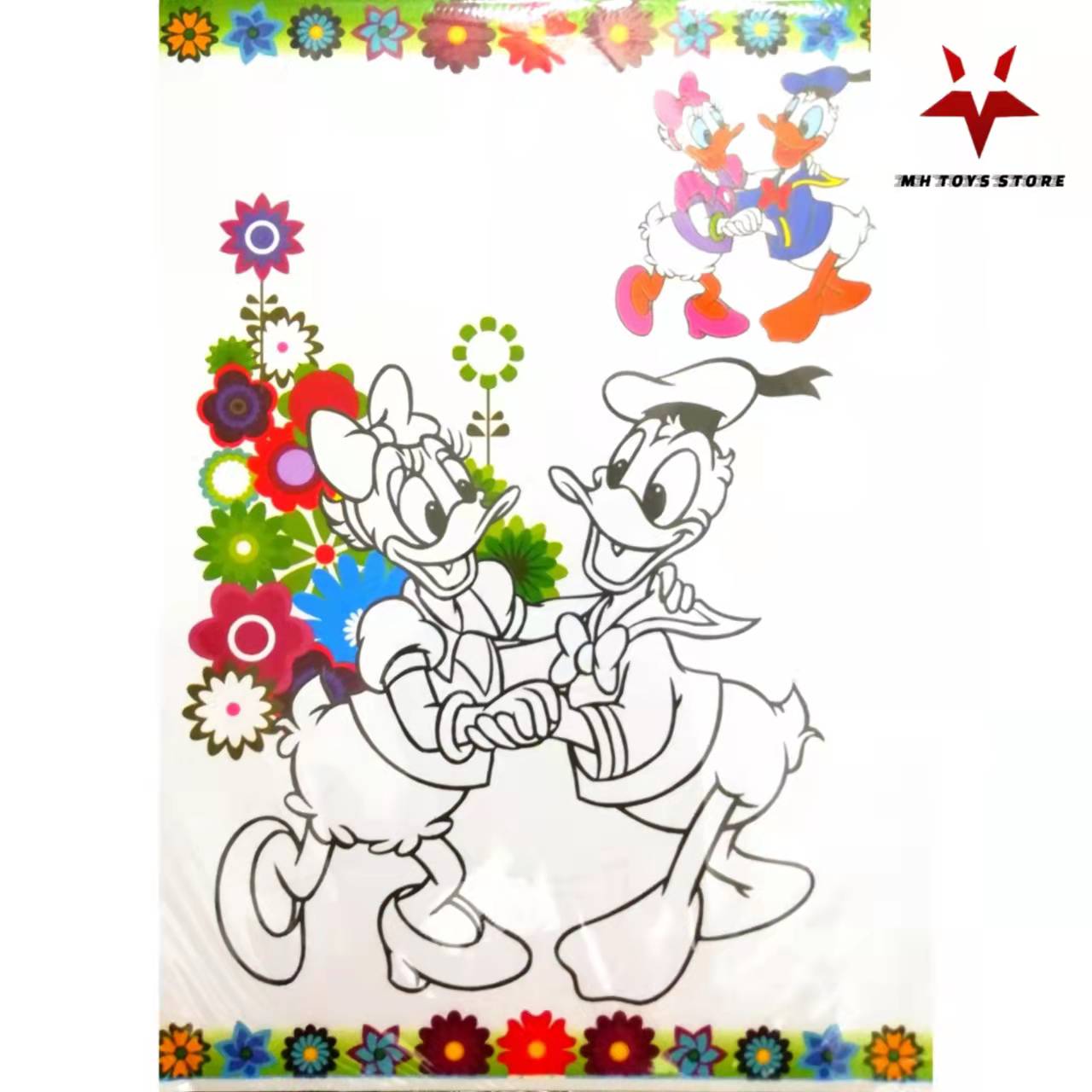 Hướng dẫn bé Vẽ và Tô Màu con chuột Mickey đơn giản ngày Tết bằng màu nước  | tiNiTV - YouTube