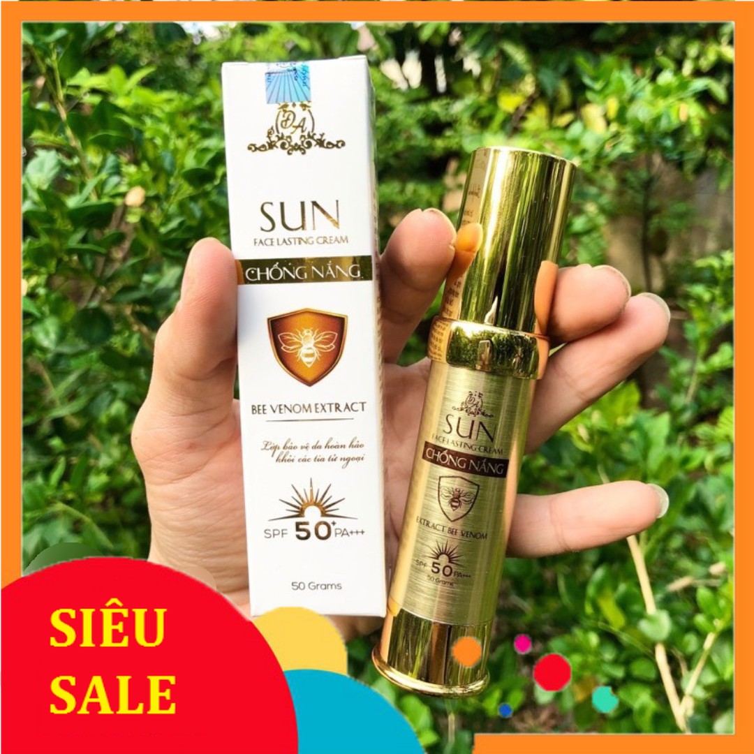 Kem Chống Nắng Collagen X3 Đông Anh SPF50+ Chiết Xuất Nọc Ong , Chống Nắng , Dương Ẩm , Che Khuyết Điểm (R)