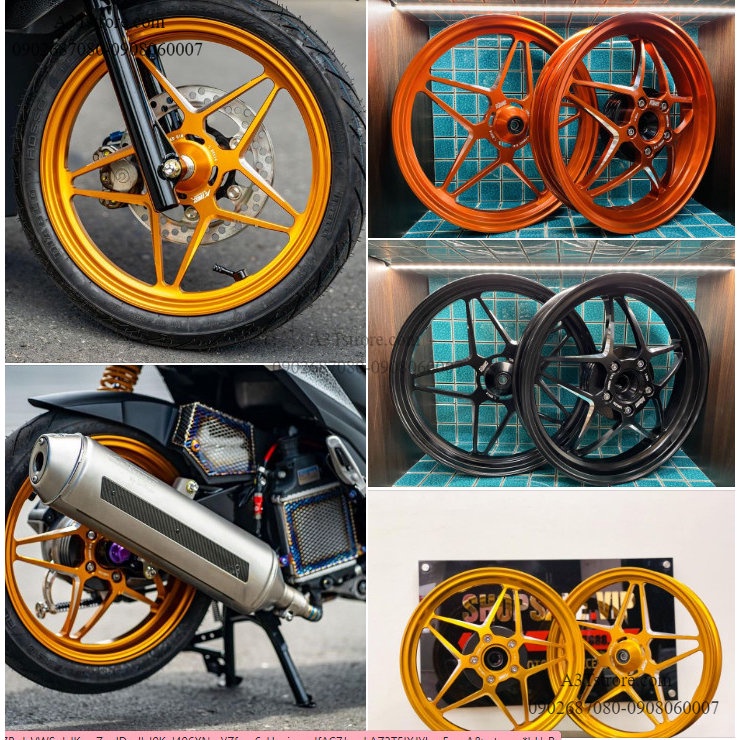 VÀNH MÂM CNC FORGED RIM KINGSPEED KSSTARCL-01 VARIO 150 / CLICK 125 / PCX