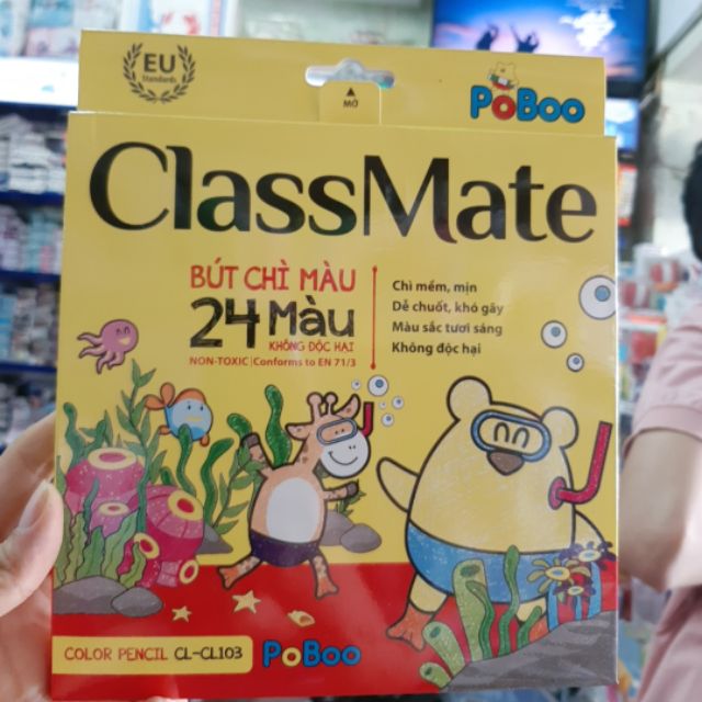- Bút chì 24 Màu classmate