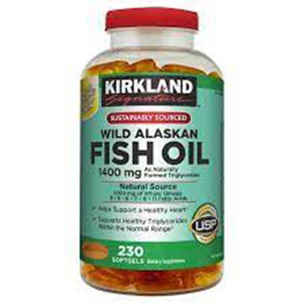 Fish oil wild alaskan 230v