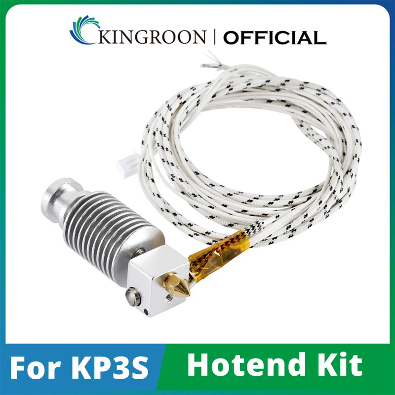 Kingroon kp3s hotend Kit cho Titan đùn 1.75mm Filament MK8 0.4mm vòi phun Hot End