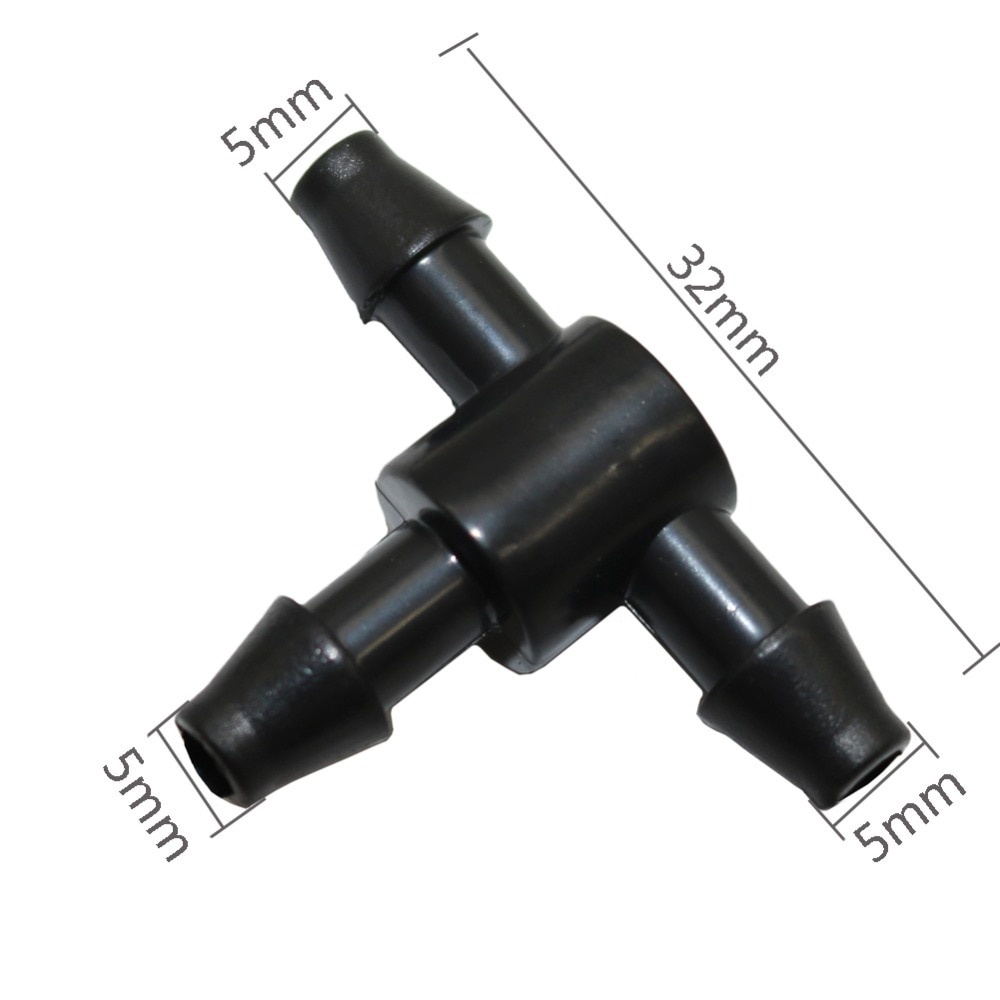Combo 10 tê nối phân nhánh ống ldpe 5x7mm