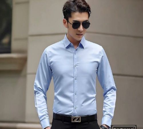 [HCM]Áo sơ mi nam chất kate lụa không nhăn kiểu dáng lịch lãm trẻ trung dễ  kết hợp trang phục(đủ màu sắc)
