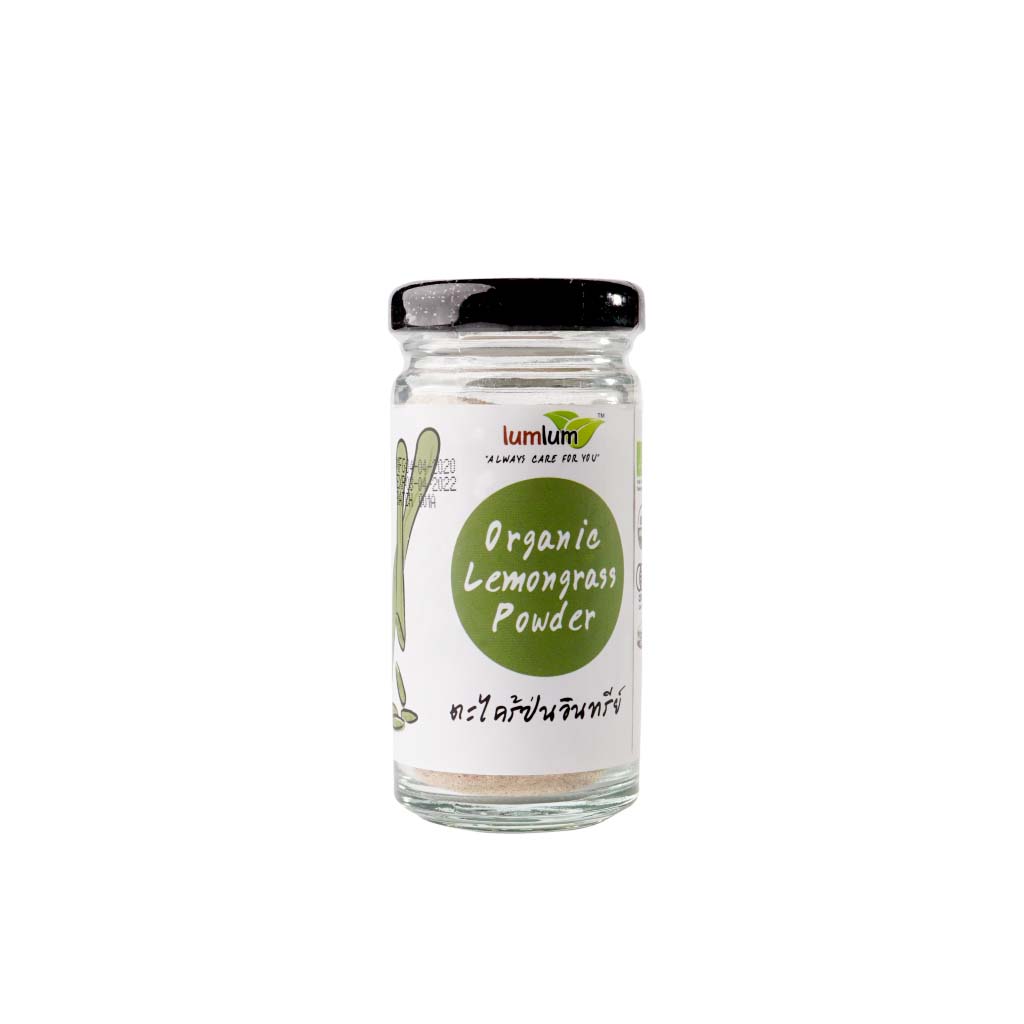 Bột Sả Hữu Cơ Lumlum Lemongrass Powder 30g