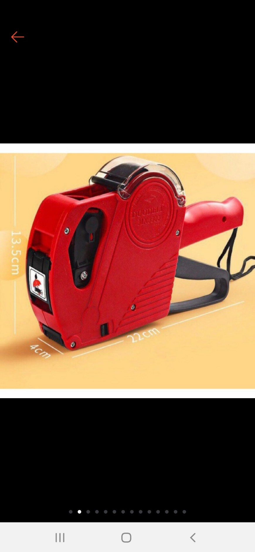 Máy bấm giá - máy ghim giá ( tặng kèm mực 14k + 1 tem giá 4k)