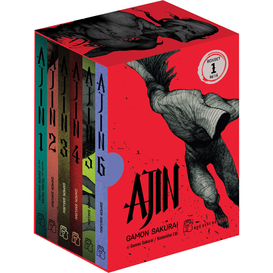 Truyện tranh - boxset ajin - trọn bộ 3 box - tặng kèm bookmark 3d - nxb trẻ - 1 2 3 4 5 6 7 8 9 10 11 12 13 14 15 16 17