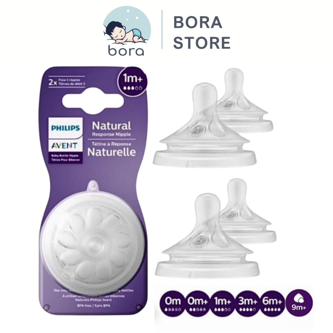 Núm ti Avent Natural số 1, 2, 3, 4, 5, 6 phiên bản 2021