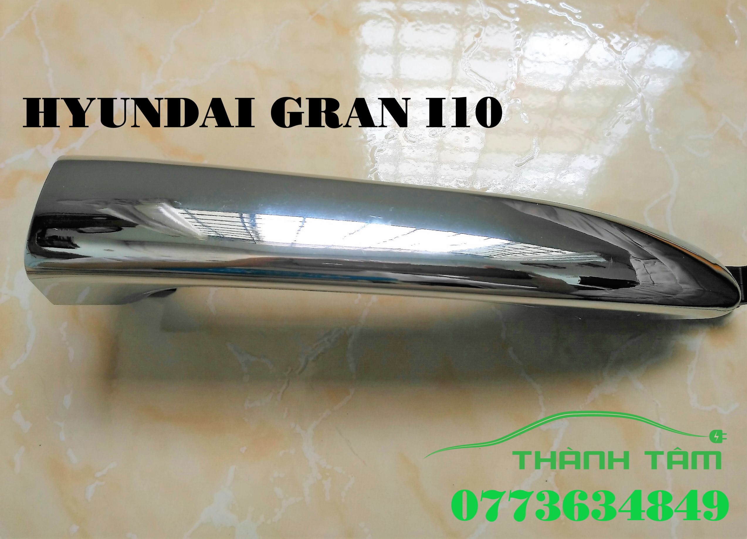Tay mở cửa ngoài hyudai grand i10/ tay nắm cửa ngoài hyundai grand i10