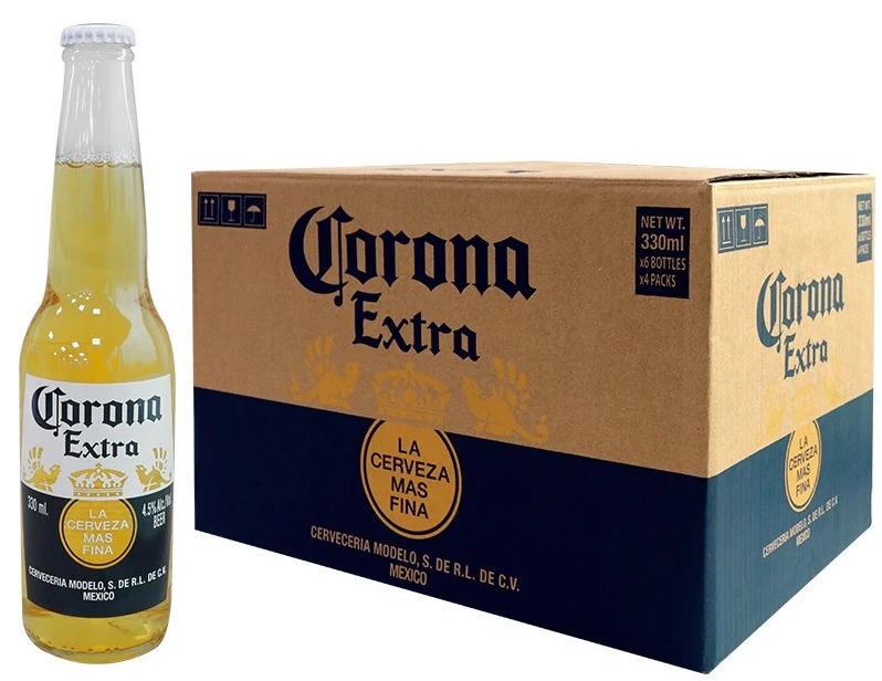 Bia Corona Extra Thùng 24 Chai_355ml